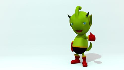 Simple Rigged Character preview image
